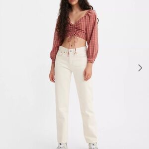 Levi Low Pro Straight Leg Jeans size 31